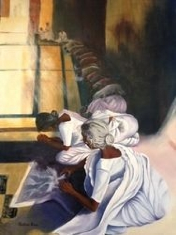 Ladies At Morning Prayers